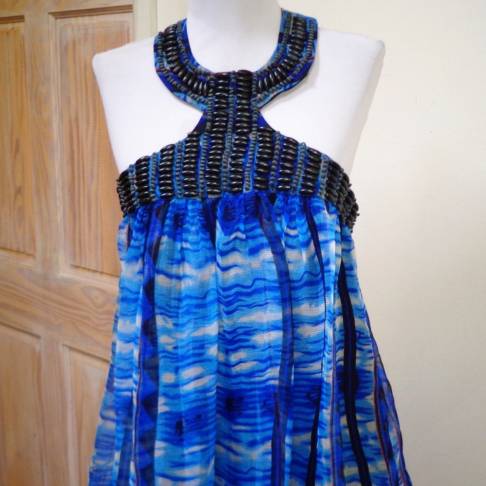 NWOT TWELVE LAYERS 100^%Silk Blouse Size S